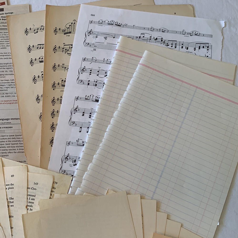 Over 50 vintage book pages for junk journaling and paper crafting. Variety! - Picture 5 of 11